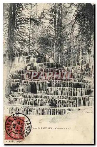 Cartes postales Environs de Langres Cascade D&#39Etuf