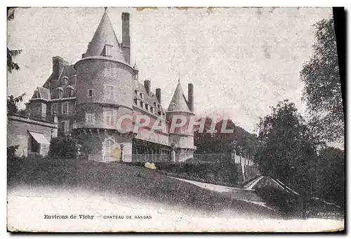 Cartes postales Environs De Vichy Chateau De Randan