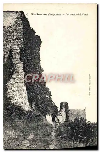 Cartes postales Ste Suzanne Poterne Cote Nord