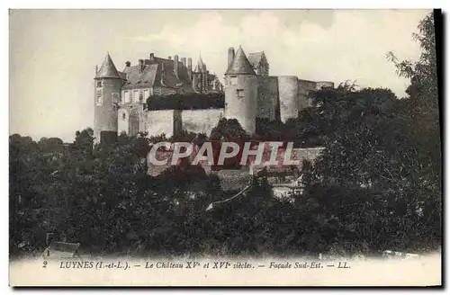 Ansichtskarte AK Luynes Le Chateau Facade Sud Est