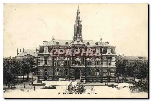 Cartes postales Roanne L&#39Hotel De Ville