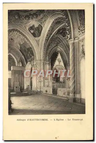 Ansichtskarte AK Abbaye D&#39Hautecombe L&#39Eglise Le Transept