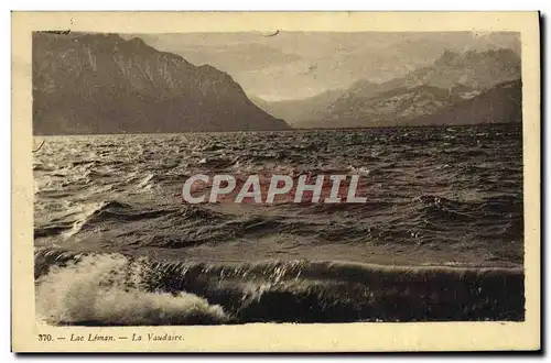 Cartes postales Lac Leman La Vaudaire