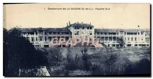 Cartes postales Sanatorium De La Guiche Facade Sud