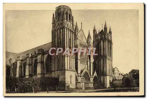 Cartes postales Poitiers La Cathedrale St Pierre et l'ancien eveche
