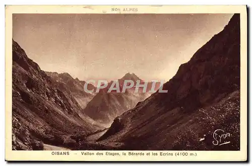 Ansichtskarte AK Oisans Vallon Des Etages La Berarde et les Ecrins