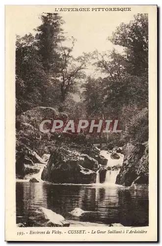 Cartes postales Environs de Vichy Cusset Le Gour Saillant I&#39Ardoisiere