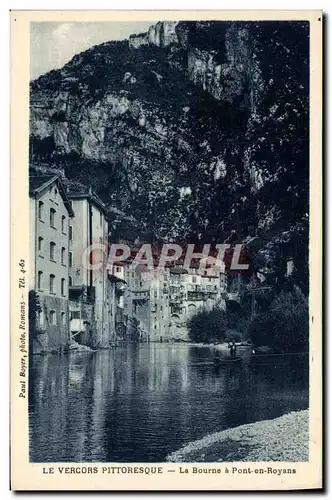 Ansichtskarte AK Le Vercors Pittoresque La Bourne A Pont En Royans