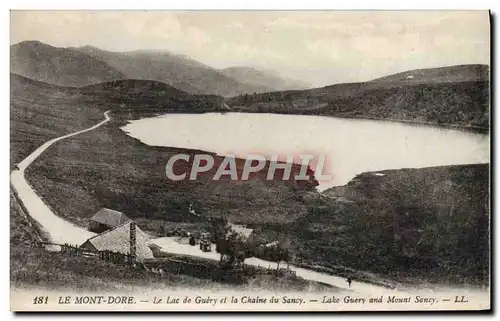 Cartes postales Le Mont Dore Le Lac De Guery Et La Chaine Du Sancy