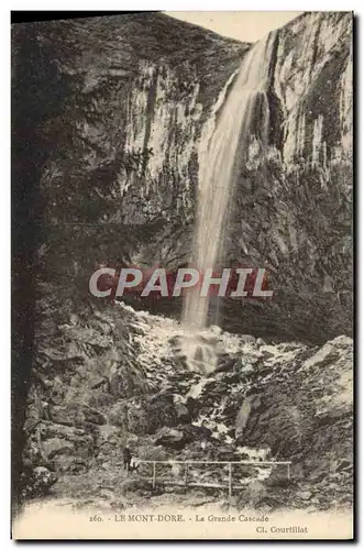 Cartes postales Le Mont Dore Le Grande Cascade