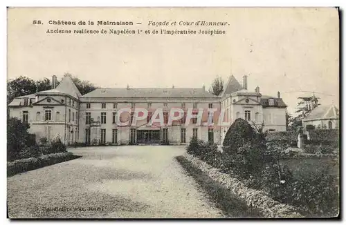 Cartes postales Chateau De La Maimoison Facade Et Cour D&#39Honneur Ancienne residence de Napoleon 1er et de l&#