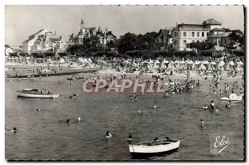 Cartes postales moderne Arcachon La Plage Et Le Casino