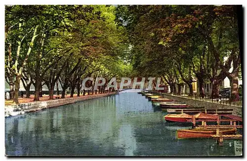 Cartes postales Annecy Canal Du Vasse Et Pont Des Amours