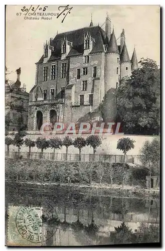 Cartes postales Chateauroux Chateau Raoul