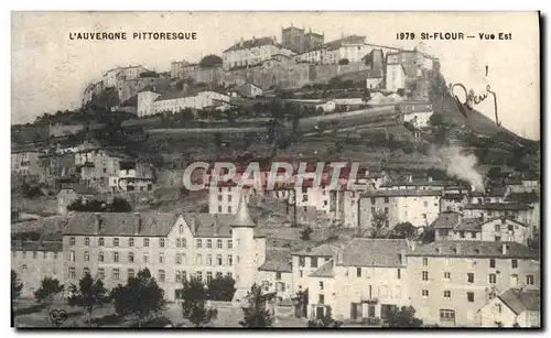 Cartes postales St Flour Vue Est