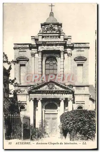 Ansichtskarte AK Auxerre Ancienne Chapelle Du Seminaire