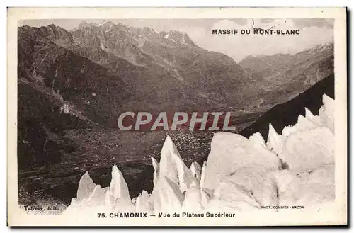 Cartes postales Chamonix Vue Du Plateau Superieur