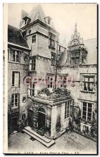 Cartes postales Caen Ancien Hotel De Than