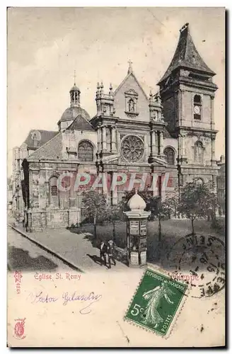 Ansichtskarte AK Eglise St Remy Dieppe