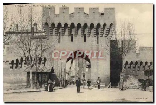 Cartes postales Avignon Porte Saint Michel