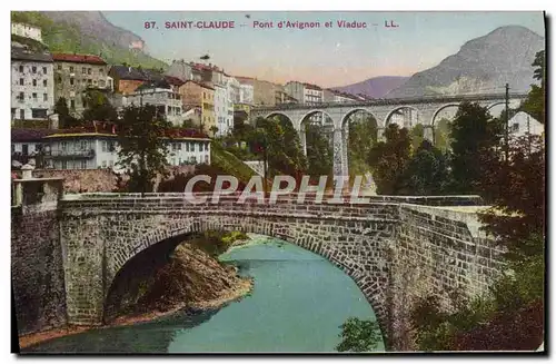 Cartes postales Saint Claude Pont D&#39Avignon Et Viaduc