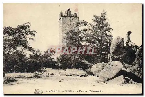 Cartes postales Samois Sur Seine La Tour De I&#39Observatoire