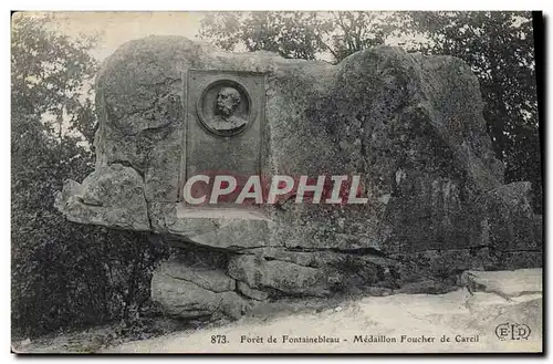 Cartes postales Foret De Fontainebleau Medaillon Foucher De Careil