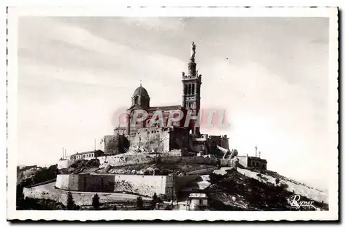 Cartes postales moderne Marseille Basilique ND De La Garde