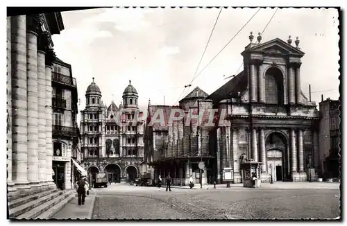 Cartes postales moderne Dijon Eglise Saint Michel Chambre de commerce