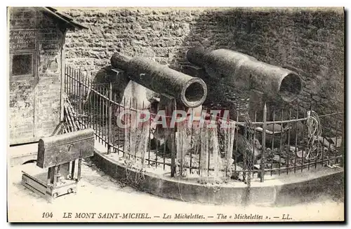 Cartes postales Mont Saint Michel Le Michelettes