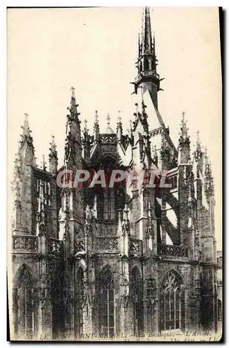 Cartes postales Le Mont Saint Michel La Basilique