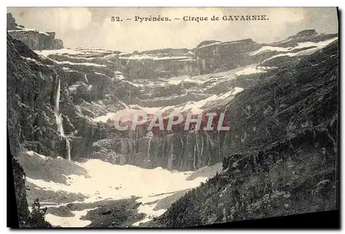 Cartes postales Pyrenees Cirque De Gavarnie