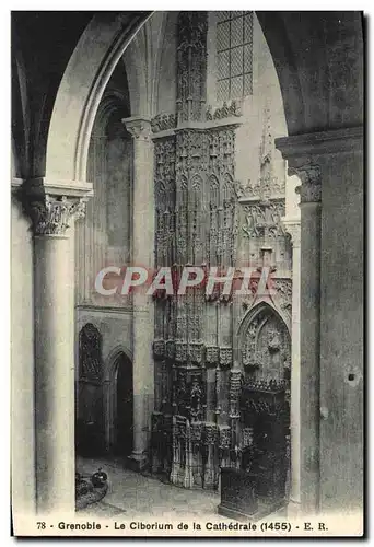 Cartes postales Grenoble Le Ciborium De La Cathedrale