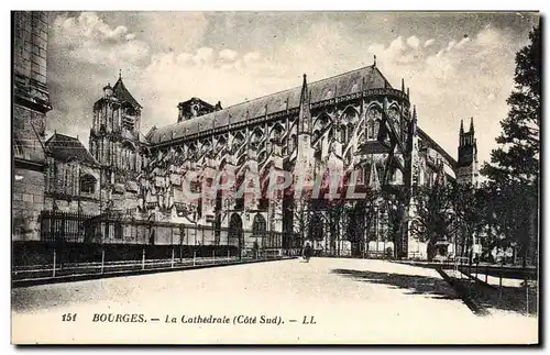 Cartes postales Bourges La Cathedrale