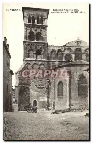 Ansichtskarte AK Vienne Eglise St Andre Le Bas