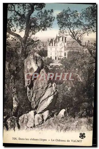 Cartes postales Dans les Chenes lieges Le Chateau de Valmy