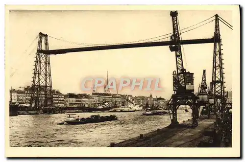 Cartes postales Rouen La Seine et le Pont Transbordeur