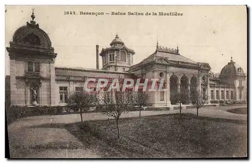 Ansichtskarte AK Besancon Bains Salins de la Mouillere