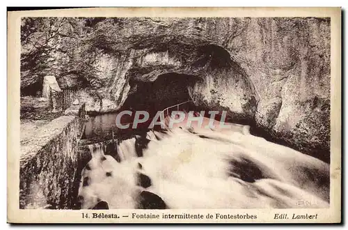 Cartes postales Belesta Fontaine Intermittente de Fontestorbes