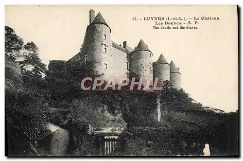 Cartes postales Luynes Le Chateau Les Douves