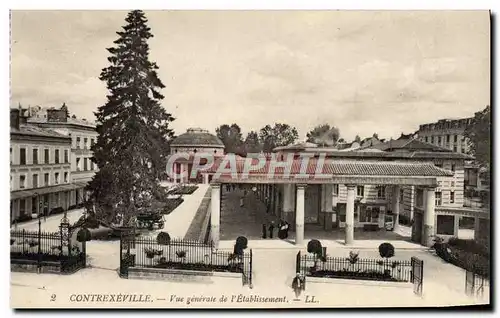 Cartes postales Contrexeville Vue Generale de L&#39Etablissement