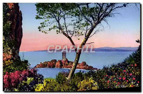 Cartes postales Agay Vue sur l'ile d'or
