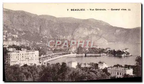 Cartes postales Beaulieu Vue Generale