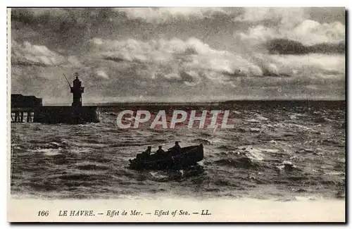 Cartes postales Le Havre Effet de Mer