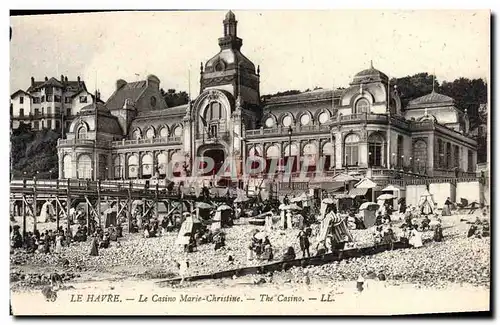 Cartes postales Le Havre Le Casino Marie Christine