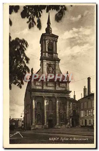 Cartes postales Nancy Eglise de Bonsecours