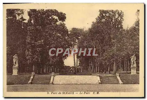 Ansichtskarte AK Parc de Sceaux Le Parc