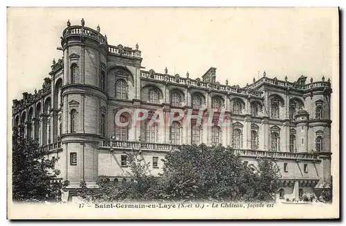 Cartes postales Saint Germain en Laye Le Chateau Facade Est