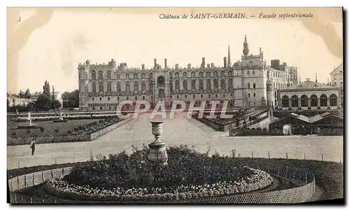 Cartes postales Saint Germain en Laye Chateau Facade septentrionale