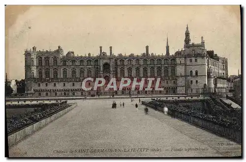 Cartes postales Saint Germain en Laye Le Chateau Facade septentrionale